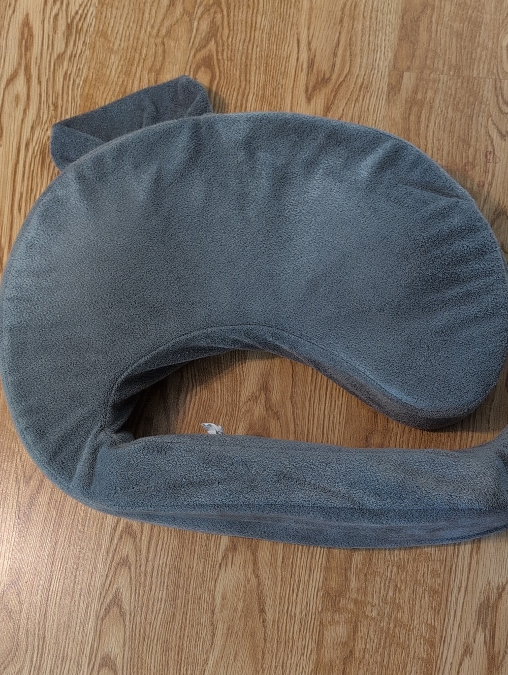 My Brest Friend Nursing Pillow With Cover - Gray
